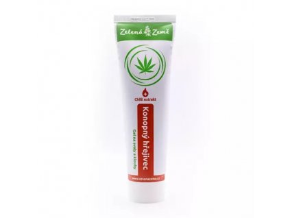 Zelená země Konopný hřejivec - hřejivé konopné mazání 100 ml - cestouprirody.eu