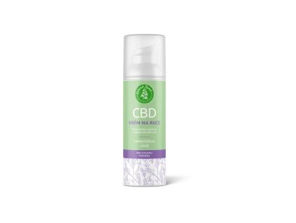 Zelená země CBD krém na ruce, 75 ml