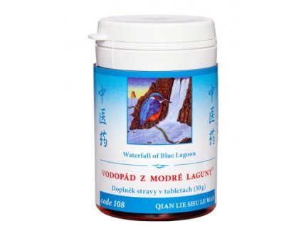 vodopad z modre laguny