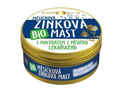 Purity Vision BIO Měsíčková Zinková mast 150 ml - cestouprirody.eu