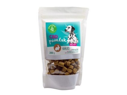 Zelená země CBD pamlsky pro psy, příchuť králík - cestouprirody.eu
