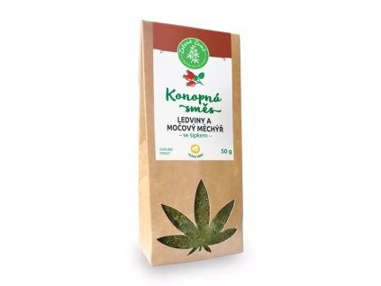Zelená země Konopná směs Ledviny a močový měchýř 50g - cestouprirody.eu