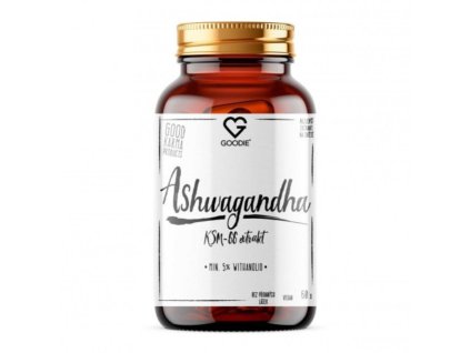 Goodie Ashwagandha extrakt KSM 66 - min.5% whitanolid kapsle 60 ks - cestouprirody.eu