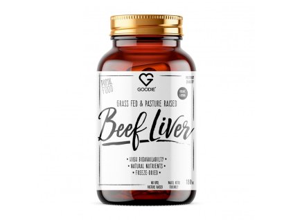 Beef Liver- hovězí játra - mrazem sušená kapsle 180 ks - cestouprirody.eu