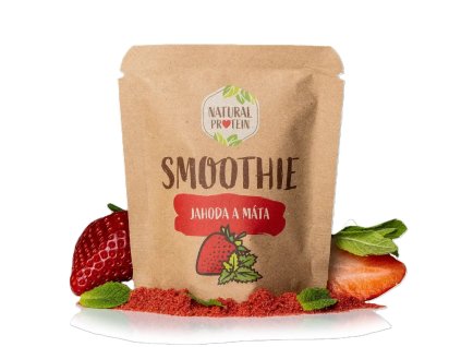 NaturalProtein Smoothie Jahoda 20g - cestouprirody.eu