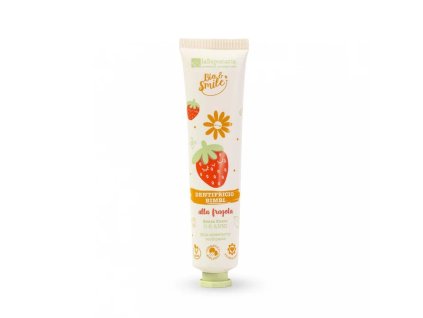 laSaponaria Jemná dětská zubní pasta - jahoda BIO (75 ml) - cestouprirody.eu