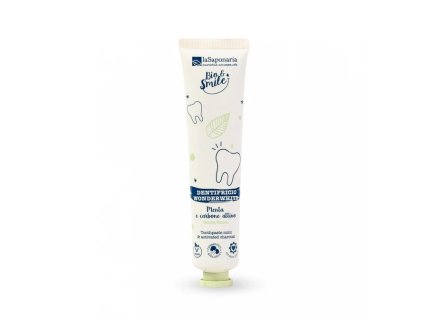 laSaponaria Bělicí zubní pasta WonderWhite - máta a aktivní uhlí BIO (75 ml) - cestouprirody.eu
