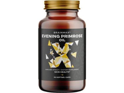 BrainMax Primrose oil, pupálkový olej, 90 kapslí - cestouprirody.eu