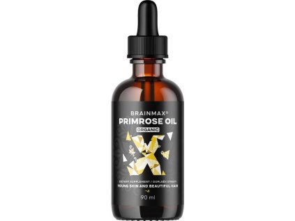 BrainMax Primrose oil BIO, pupálkový olej, 90 ml - cestouprirody.cz
