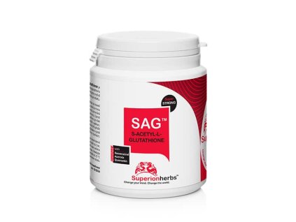Superionherbs S-acetyl-L-Glutathion, SAG 90 kapslí - cestouprirody.eu