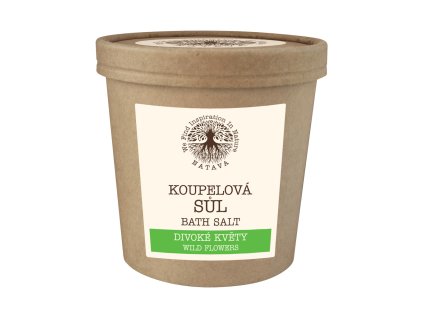 NATAVA Koupelová sůl - Divoké květy 500 g - cestouprirody.eu