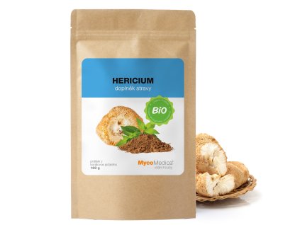 MycoMedica BIO Hericium - prášek - cestouprirody.eu