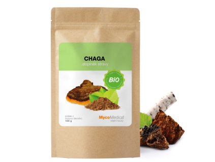 MycoMedica BIO Chaga - prášek - cestouprirody.eu