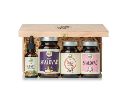 NaturalProtein Dřevěný box - Štíhlá linie - cestouprirody.eu