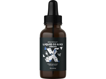 BrainMax Vegan Liquid D3 & K2, 30 ml - cestouprirody.eu