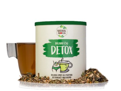 NaturalProtein Bylinný sypaný čaj - Detox 100g - cestouprirody.eu