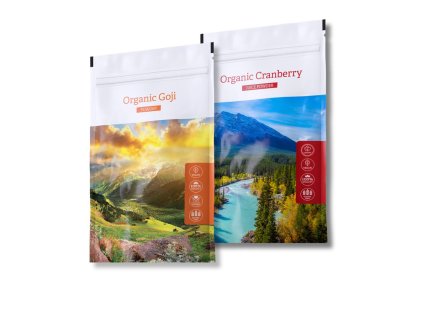 Energy Organic Goji Powder + Organic Cranberry Juice Powder doplňky stravy