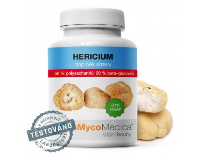MycoMedica Hericium 50 % - Korálovec ježat - cestouprirody.eu