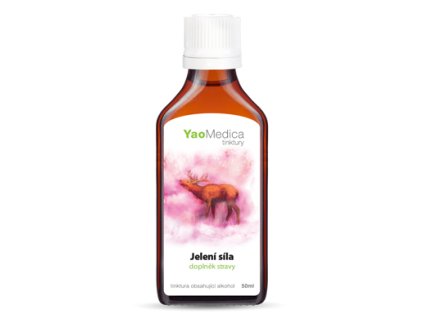 YaoMedica 034 - Jelení síla, bylinná tinktura - cestouprirody.eu