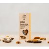 Hořká čokoláda s proteinem a ořechy 35 g - cestouprirody.eu
