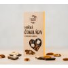 Hořká čokoláda s proteinem a ořechy 100 g - cestouprirody.eu
