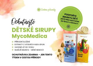 🧒 Podzimní virózy? Začněte prevenci včas! Přijďte tento týden na ochutnávku přírodních dětských sirupů MycoMedica 🍄 💚...