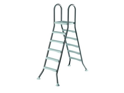 502020035 Hochbeckenleiter Edelstahl 2x5