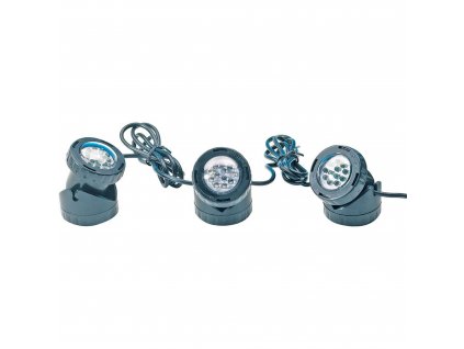 LED světlo bodové podvodní 3x1,5 W, 230V 12V (U130 T)