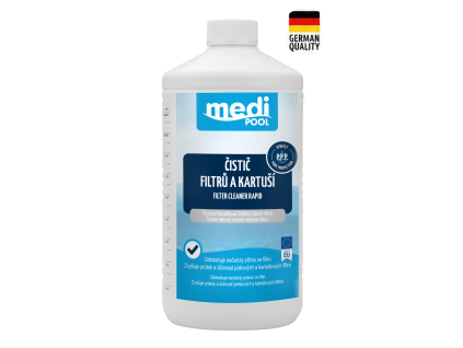 mediPOOL Rapid čistič filtrů a kartuší 1,0 L DE