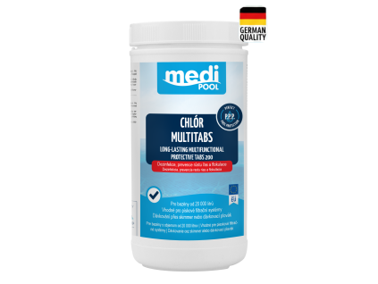 mediPOOL pomalurozpustné tablety 200g 1,0 kg de
