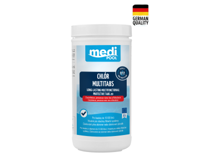5528701MP03 MediPOOL multifunkční pomalurozpustné tablety (bezmědnaté) 20g 1,0 kg