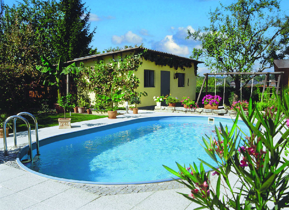 Bazén CF Exklusiv WHITE/Blue – samotný bazén 525 x 320 x 150 cm