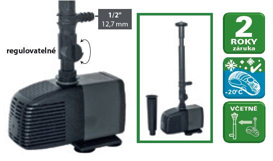 Heissner efektové čerpadlo včetně 2 efektů - 600 l/h, 8 W HSP600-00