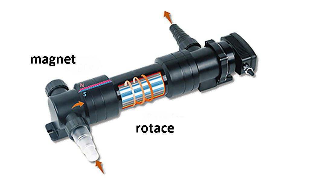 Heissner UV lampa proti řasám 36 W, do 40 m³
