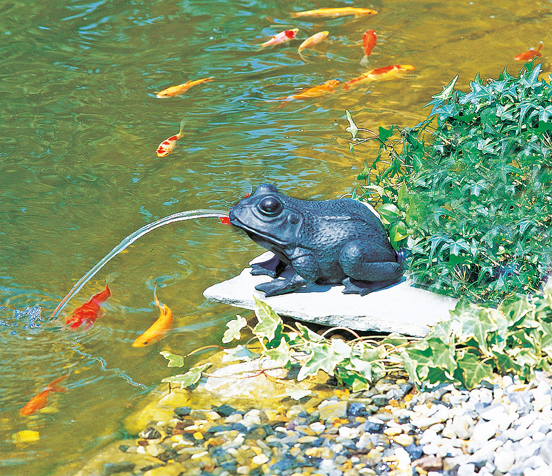 Heissner chrlič žába včetně 1,5 m hadice na připojení 003245-00