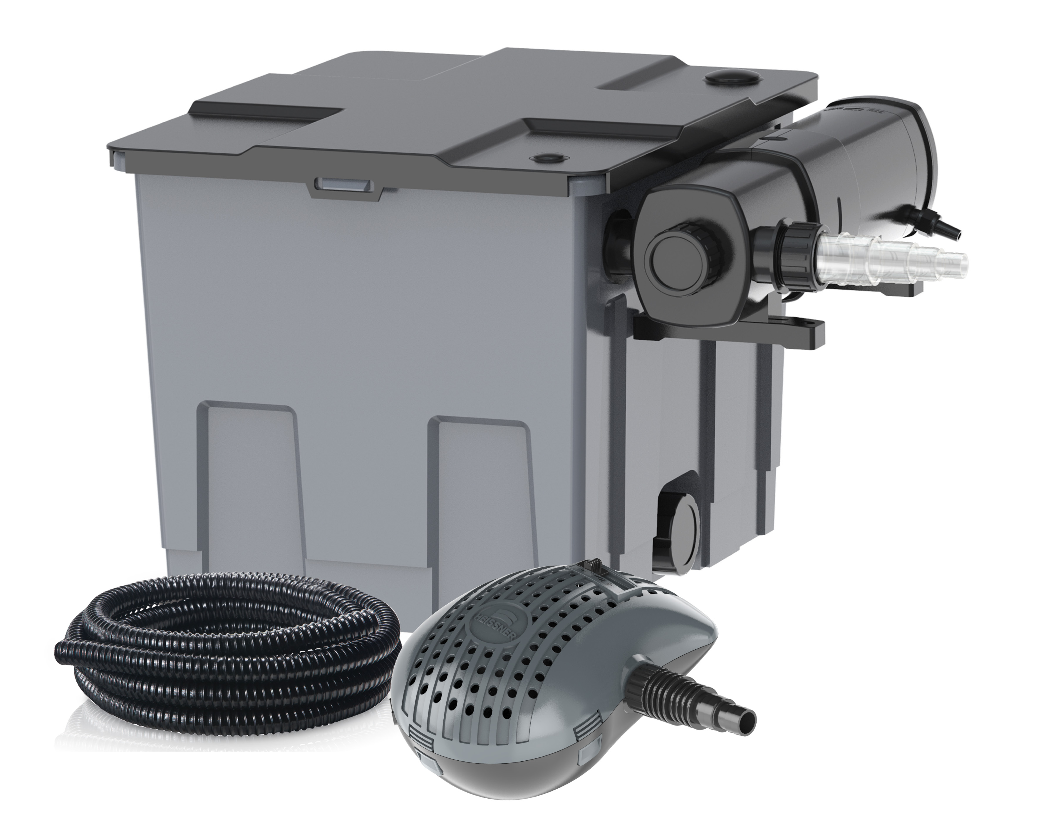 Heissner sada pro vybudování okrasného jezírka s rybami do rozměru 2,2 x 3,2 x 1 m CFD3