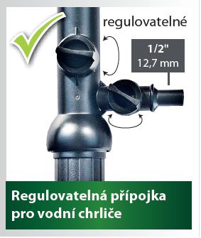 Heissner efektové čerpadlo včetně 3 efektů - 3000 l/h, 48 W HSP3000-00