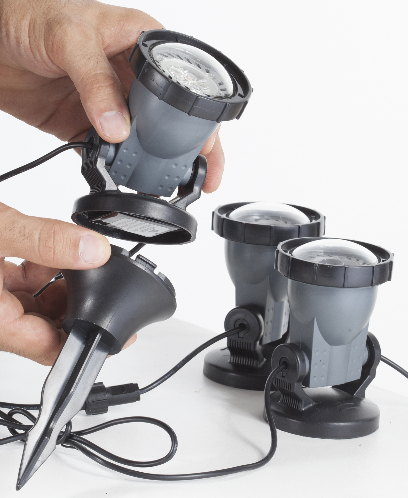 Heissner LED osvětlení jezírka, zahrady, 3 x 1,5 W, 12V U130-T