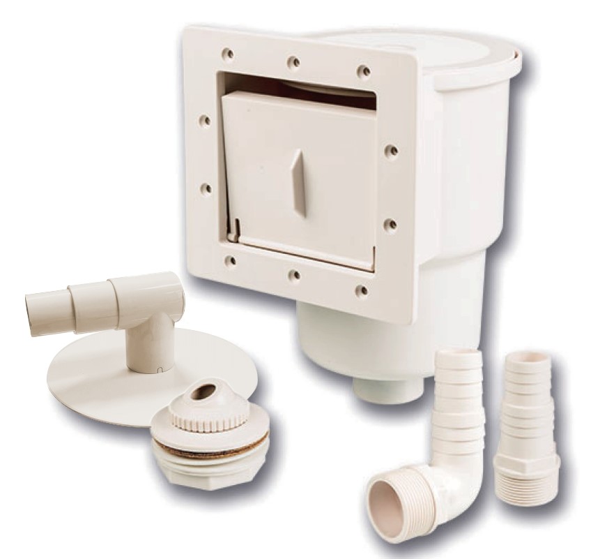 Skimmer CF vestavný - bílý