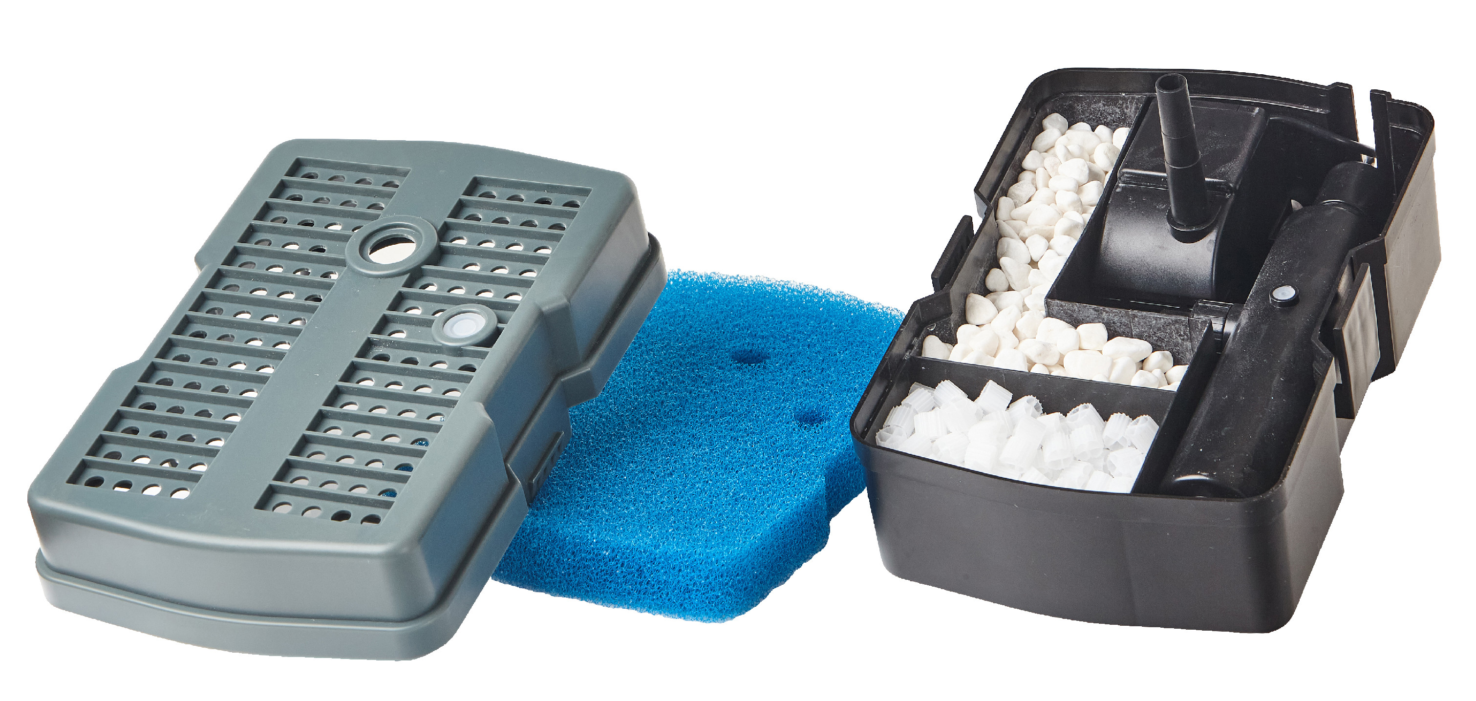 Heissner solární podvodní filtrace do 1 m³, UV 5W, čerpadlo 600 l/h SFU600UV-00