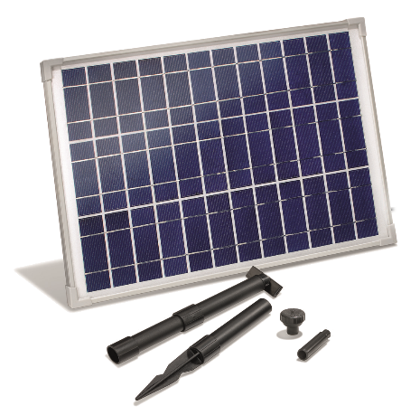 Heissner solární podvodní filtrace do 1 m³, UV 5W, čerpadlo 600 l/h SFU600UV-00