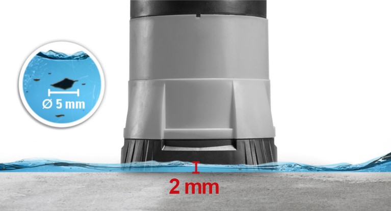 Univerzální ponorné čerpadlo Heissner, 8500 l/h, 7,8 m