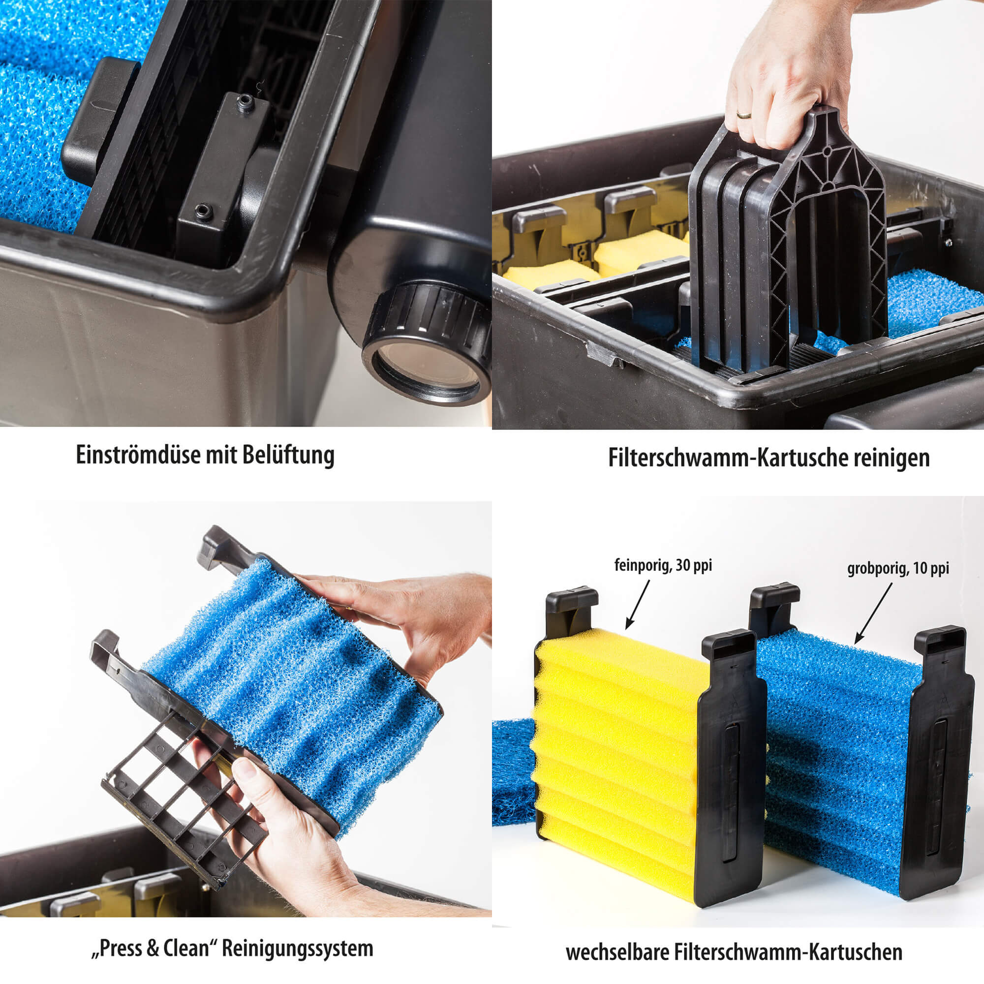 Heissner sada průtokové filtrace s čerpadlem 10000 l/h a UV 36W do 40 m3 FPU40000-00