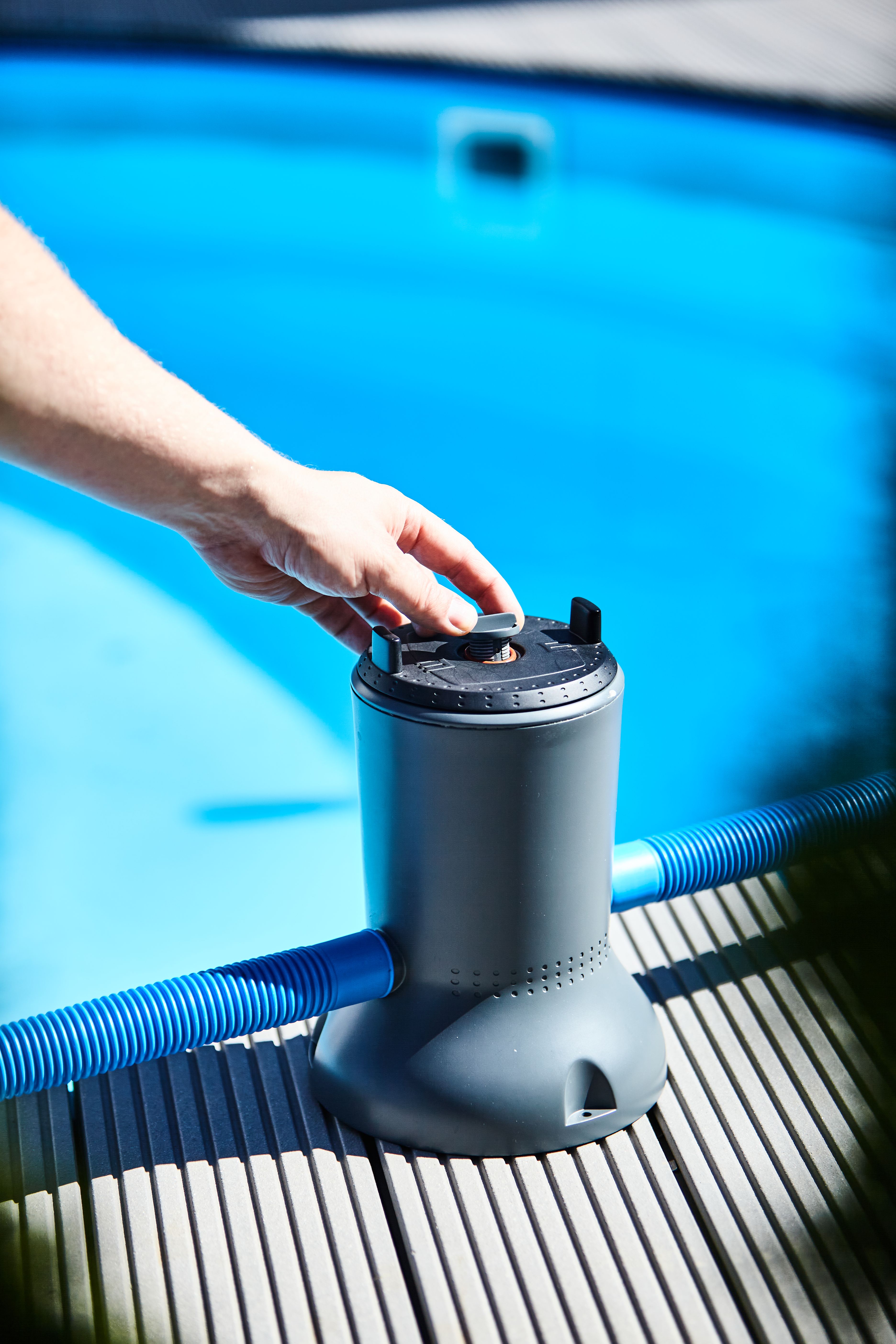 Solární kartušová filtrace CF, 1000 l/h