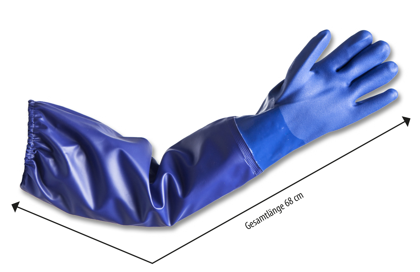 Rukavice pro údržbu jezírek a bazénů S/M