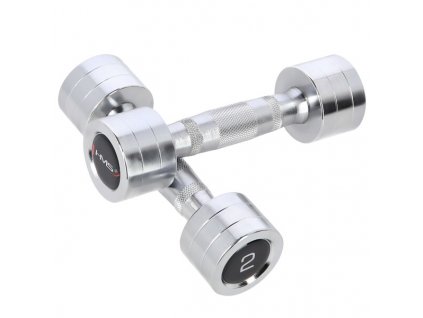 chromovana jednoručka HMS 2x2 kg CFshop.sk