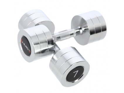 Chromovaná jednoručka HMS 2x7kg CHD07 CFshop.sk