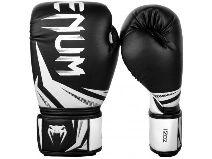 boxerske rukavice venum challenger 3 0 cerno bile CFshop.sk