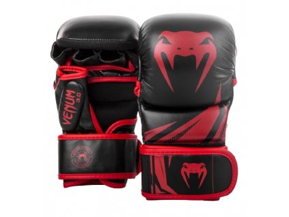 mma rukavice venum challenger 3 0 sparring cerno cervena CFshop.sk removebg preview