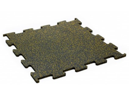 Podlaha Puzzle 1x1 m , yellow , žltý granulát